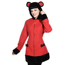 BANNED Red Černá Červená M